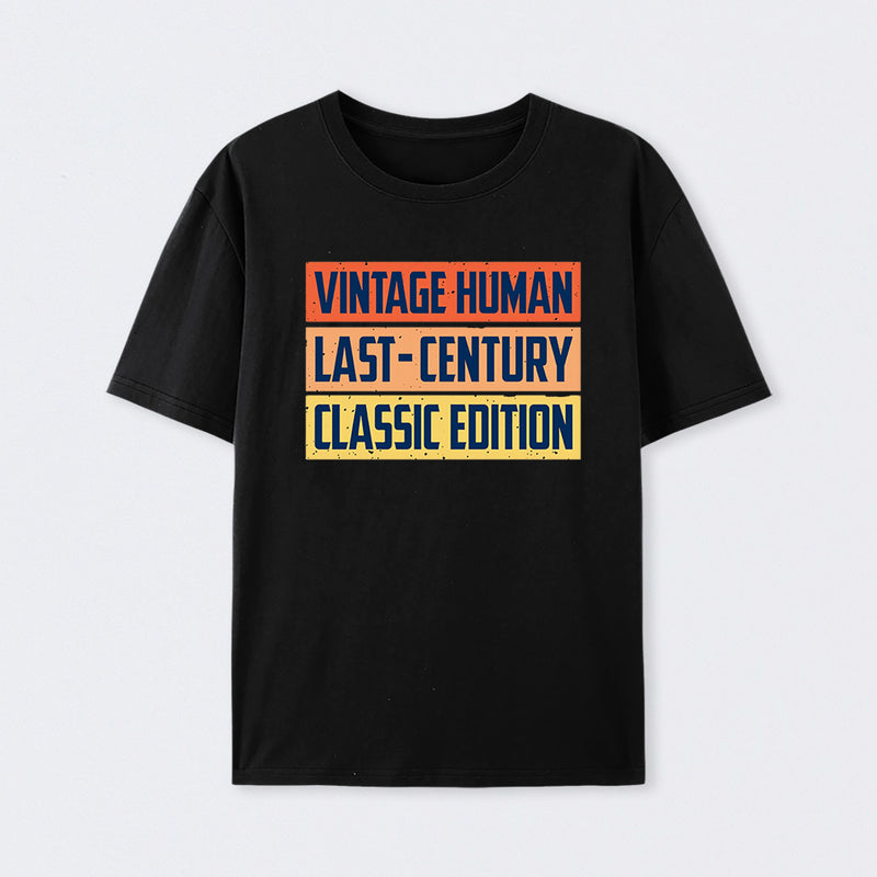 Vintage Human Geek T-shirt