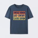 Vintage Human Geek T-shirt