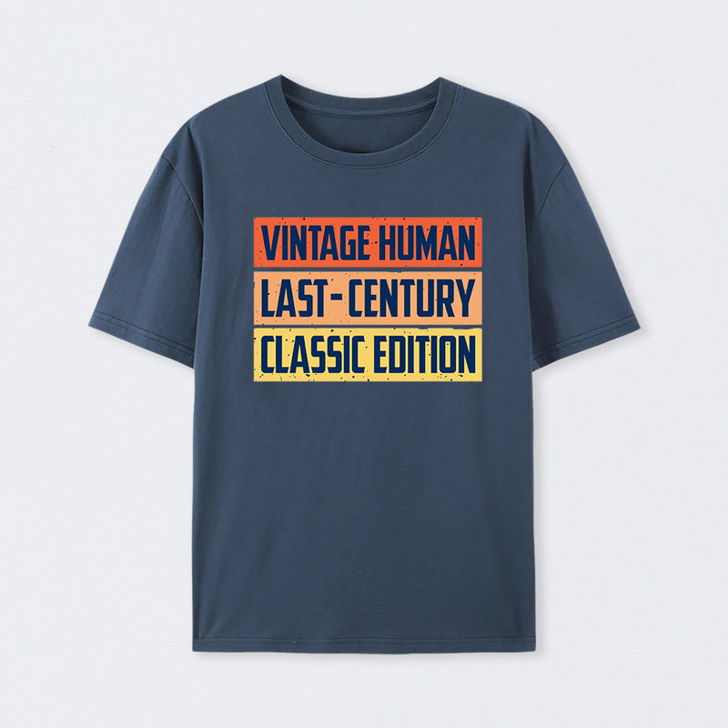 Vintage Human Geek T-shirt