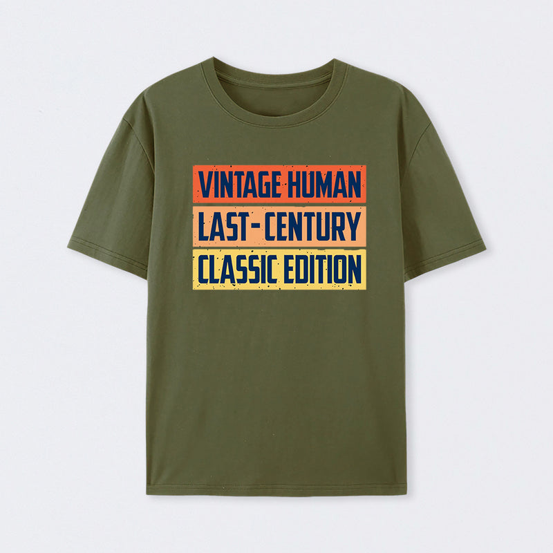 Vintage Human Geek T-shirt
