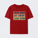 Vintage Human Geek T-shirt