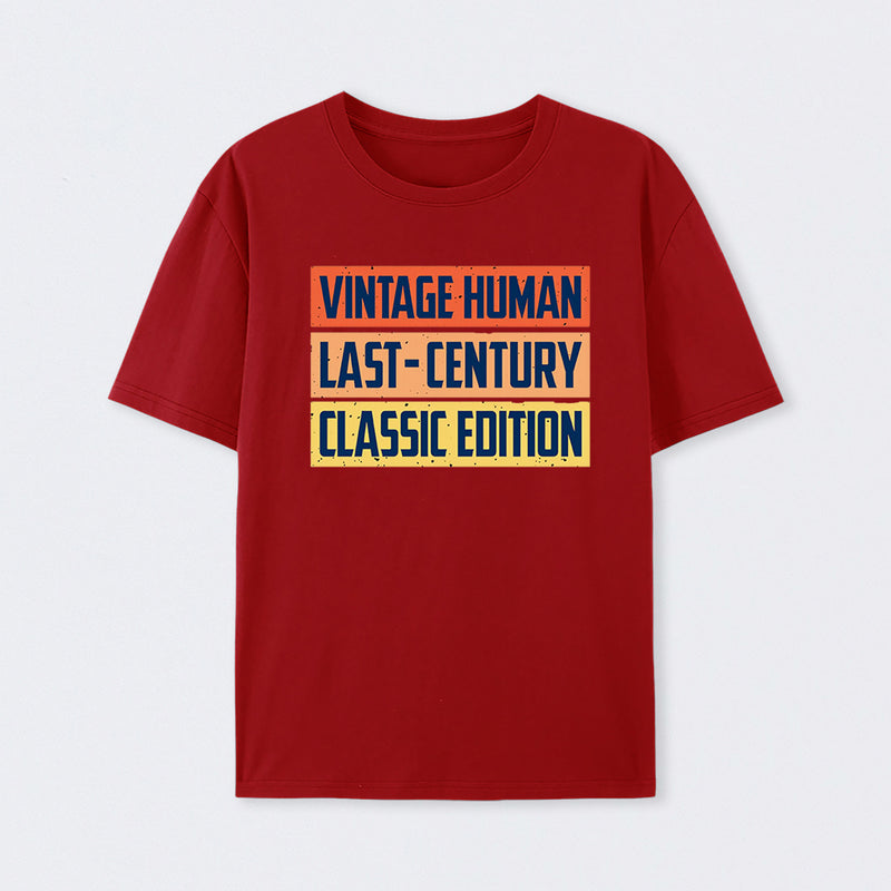 Vintage Human Geek T-shirt