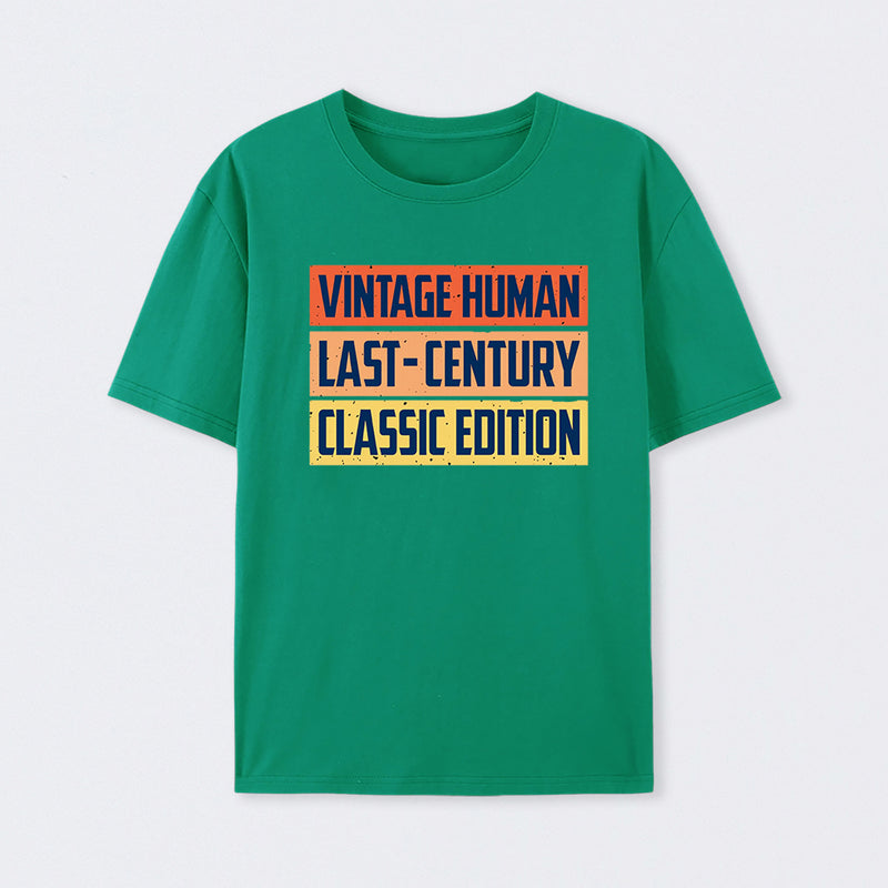 Vintage Human Geek T-shirt