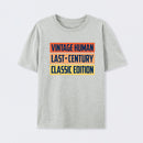 Vintage Human Geek T-shirt