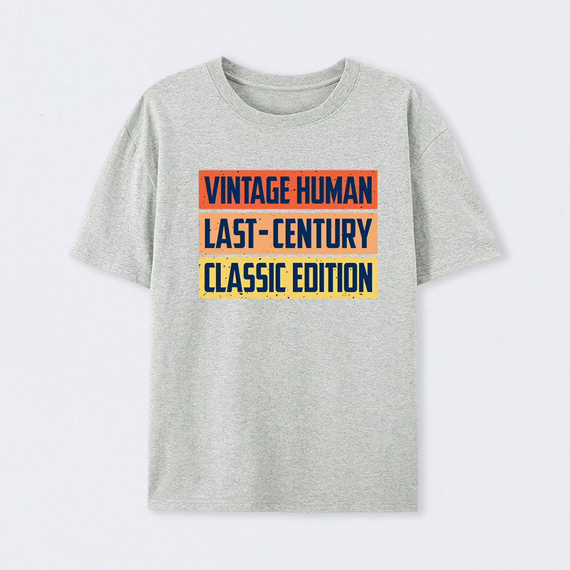 Vintage Human Geek T-shirt