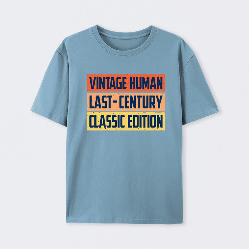 Vintage Human Geek T-shirt