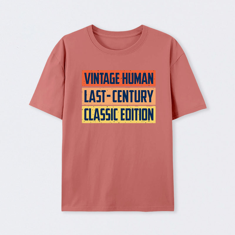 Vintage Human Geek T-shirt