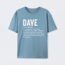 Personalized Definition Funny Dave Geek T-Shirt