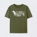 Dachshund Dog Its Been a Long Day Geek T-Shirt