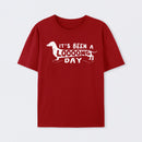 Dachshund Dog Its Been a Long Day Geek T-Shirt