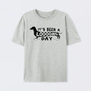 Dachshund Dog Its Been a Long Day Geek T-Shirt