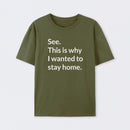 Stay Home Geek T-Shirt