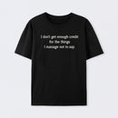 Unspoken Credit Geek T-Shirt
