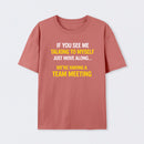 Team Meeting Geek T-Shirt