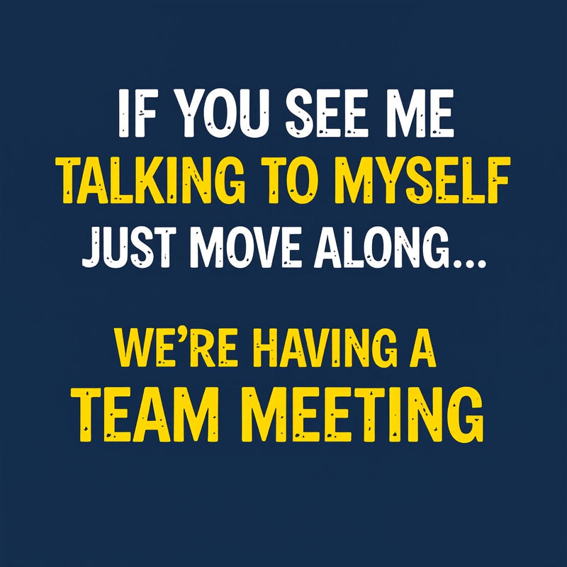 Team Meeting Geek T-Shirt