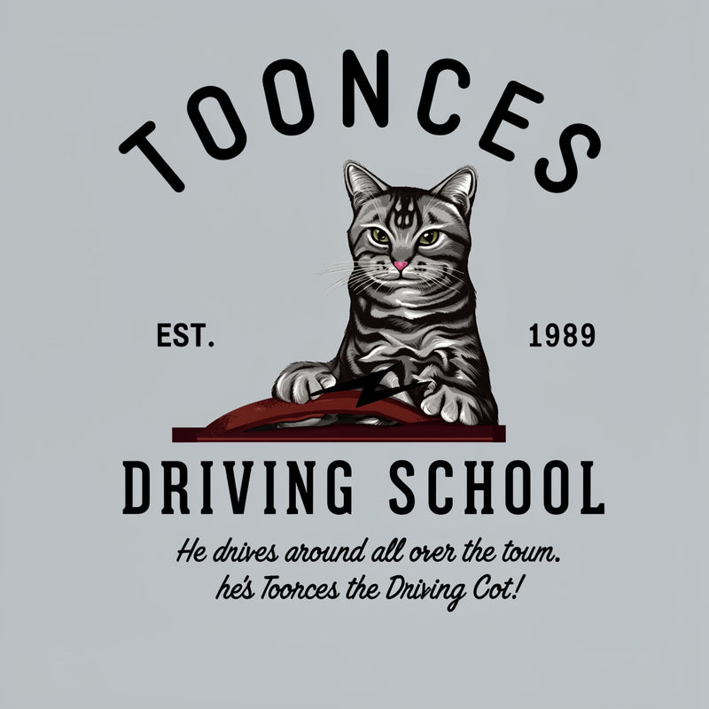 Toonces Driving School - Est. 1989 T-Shirt