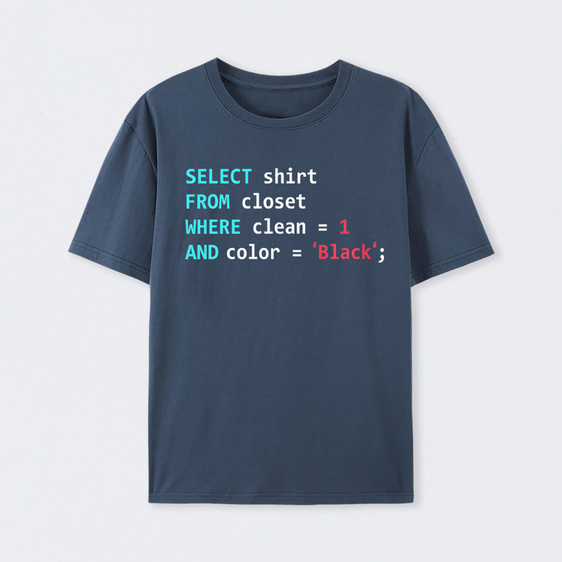 Programmer Database T-Shirt