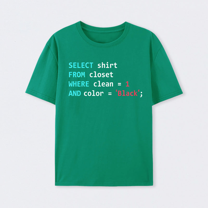 Programmer Database T-Shirt