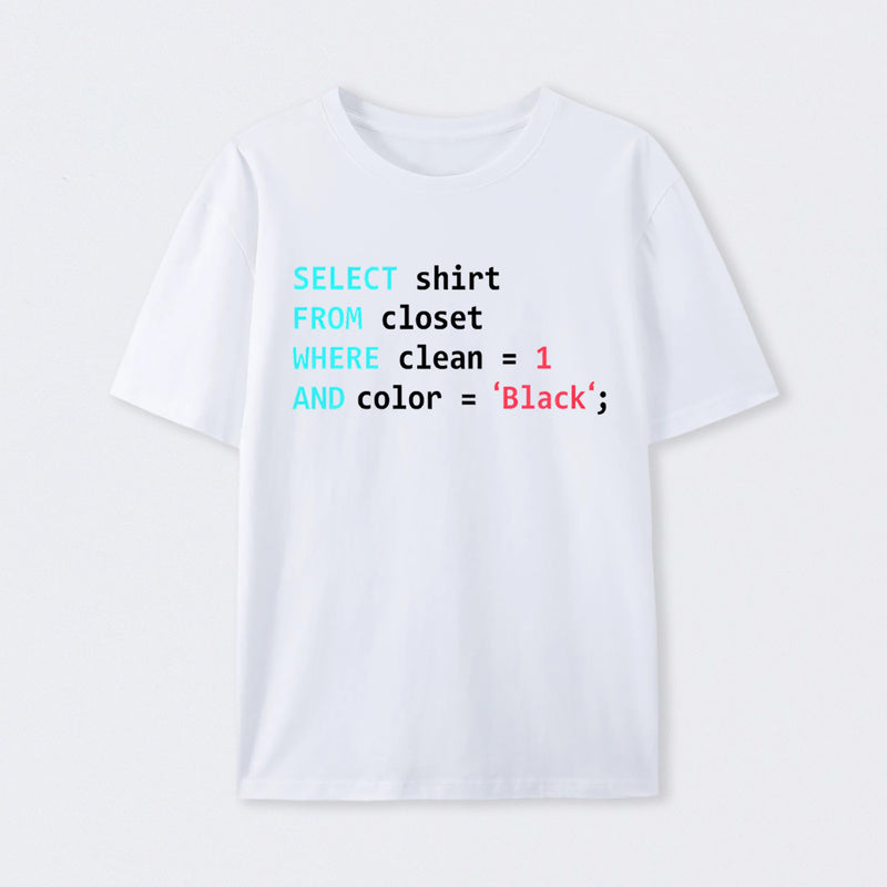 Programmer Database T-Shirt