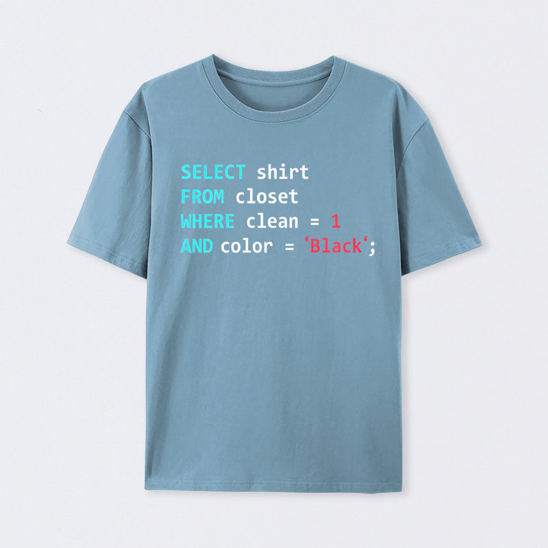 Programmer Database T-Shirt