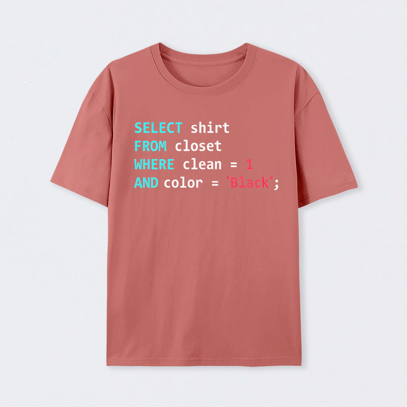 Programmer Database T-Shirt