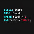 Programmer Database T-Shirt