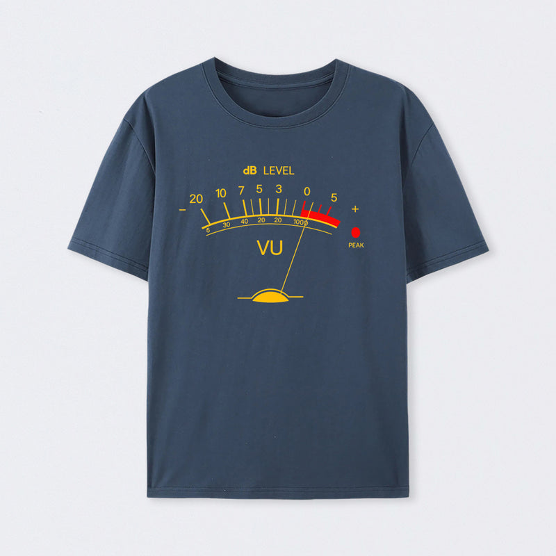 Volume VU Meter Vintage T-Shirt