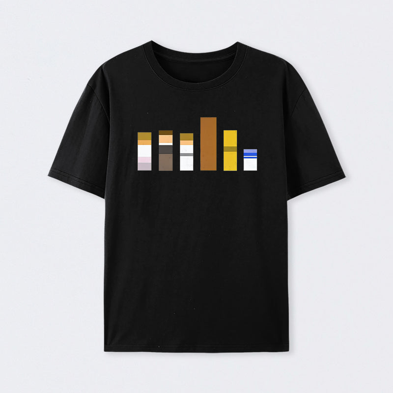 Galactic Color Theory Cotton Unisex Geek T-Shirt