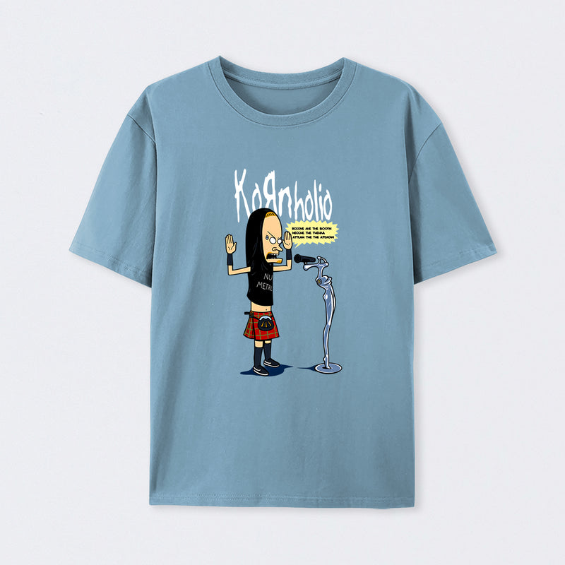 Nu Metal Rock Band Cartoon Parody T-Shirt