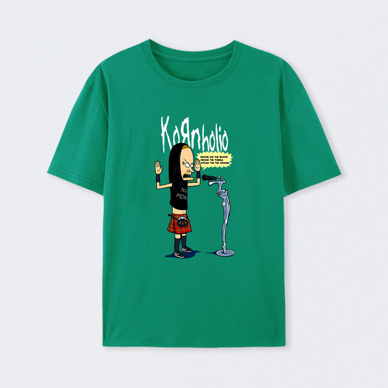Nu Metal Rock Band Cartoon Parody T-Shirt