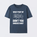 What Part Of Don't You Understand Cotton Unisex Geek T-Shirt