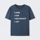 Anxiety Cotton Unisex Geek T-Shirt