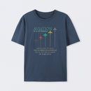 Funny Pilot Aviation In A Nutshell Cotton Unisex Geek T-Shirt