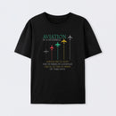 Funny Pilot Aviation In A Nutshell T-Shirt
