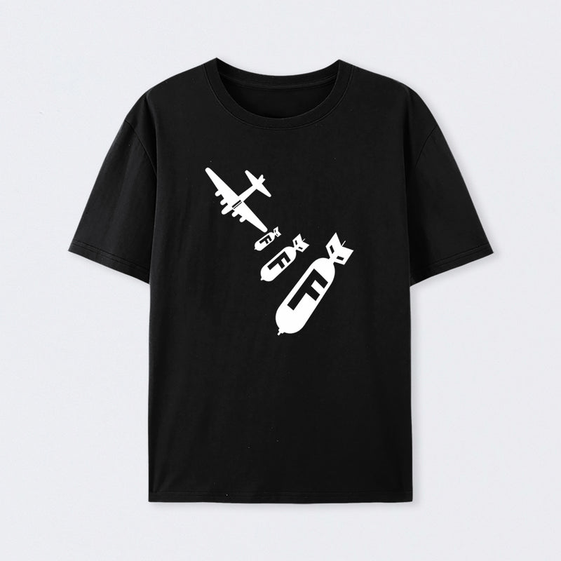 Funny - Dropping F Bombs Cotton Unisex Geek T-Shirt