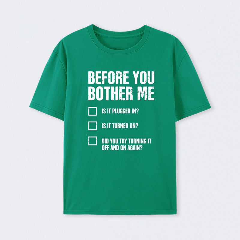 Tech Support It Checklist T-Shirt