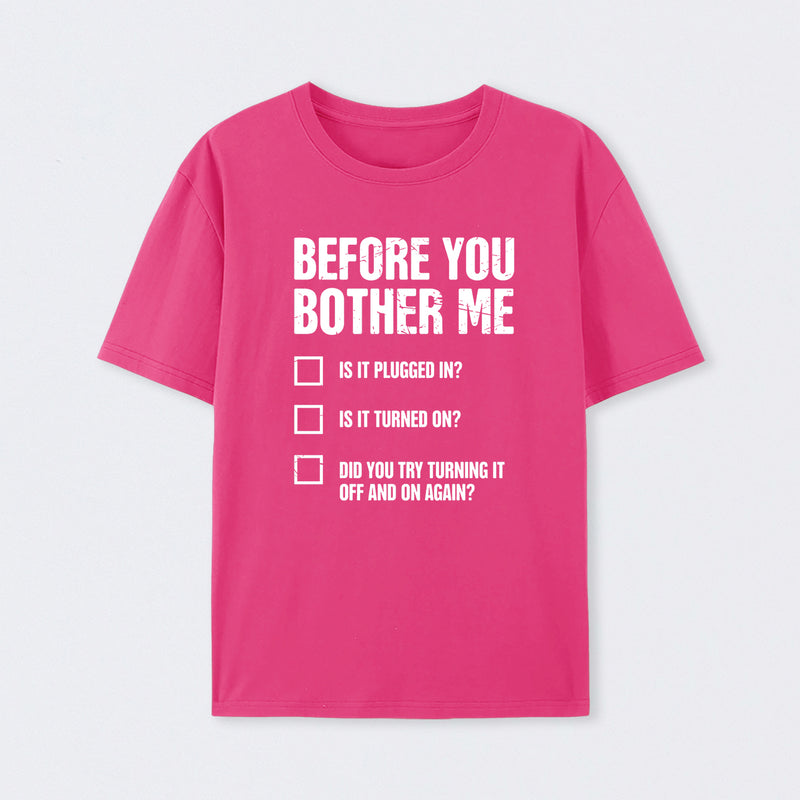 Tech Support It Checklist T-Shirt