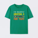 I'm Creating a Spreadsheet For That T-Shirt