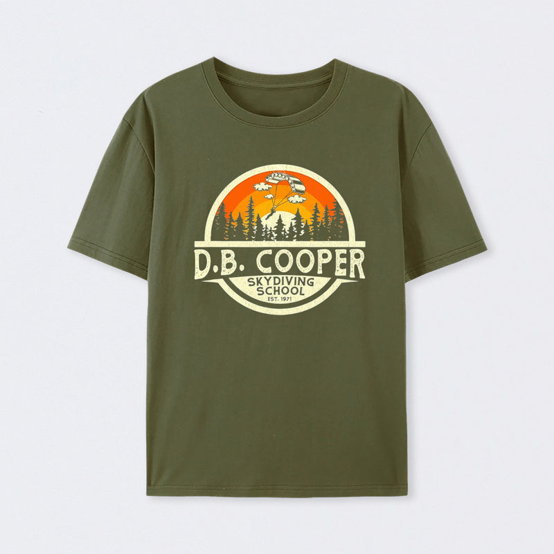 D.B. Coopers Skydiving School Portland Oregon T-Shirt