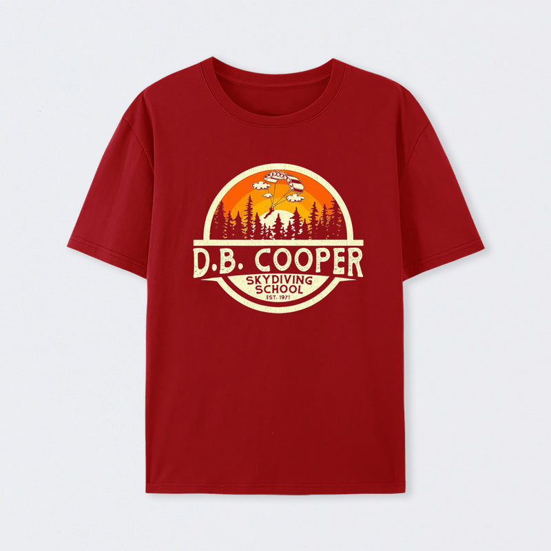 D.B. Coopers Skydiving School Portland Oregon T-Shirt