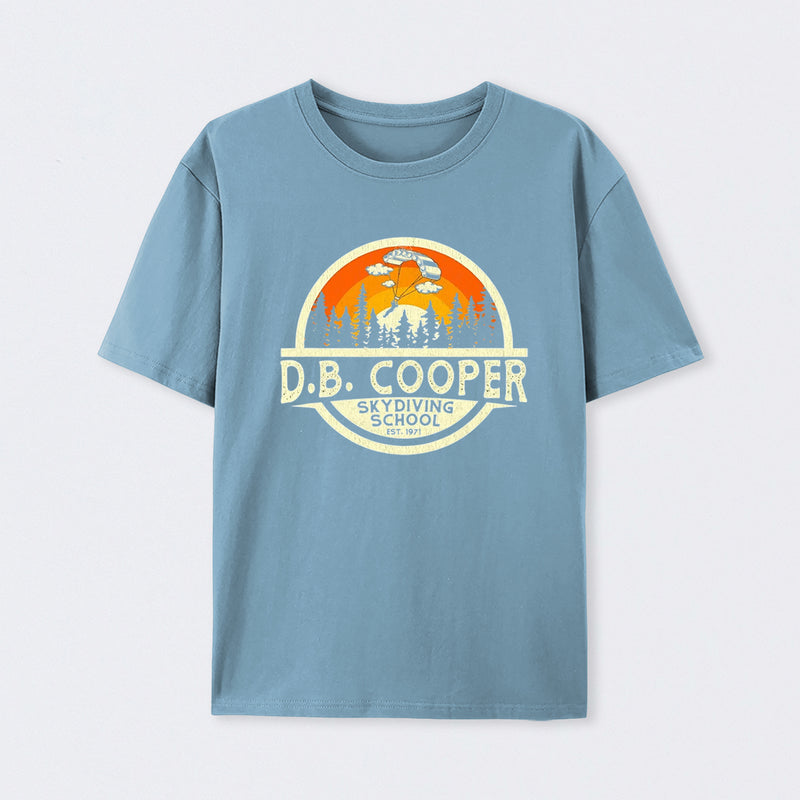 D.B. Coopers Skydiving School Portland Oregon T-Shirt