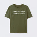 Username and Password Funny Cybersecurity T-Shirt