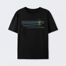 Minimal Sunset Cotton Unisex T-Shirt