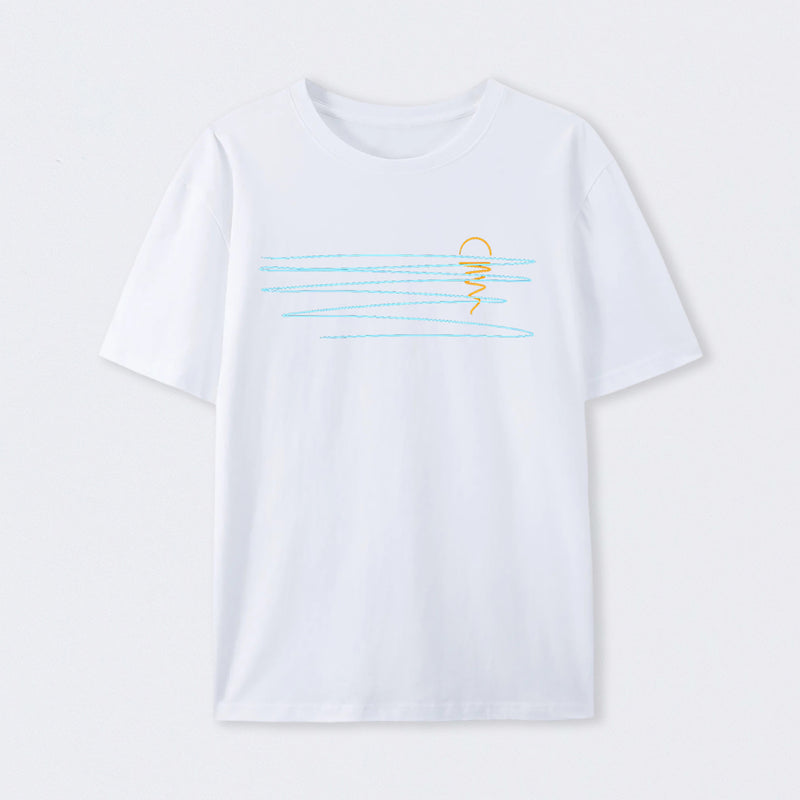 Minimal Sunset T-Shirt
