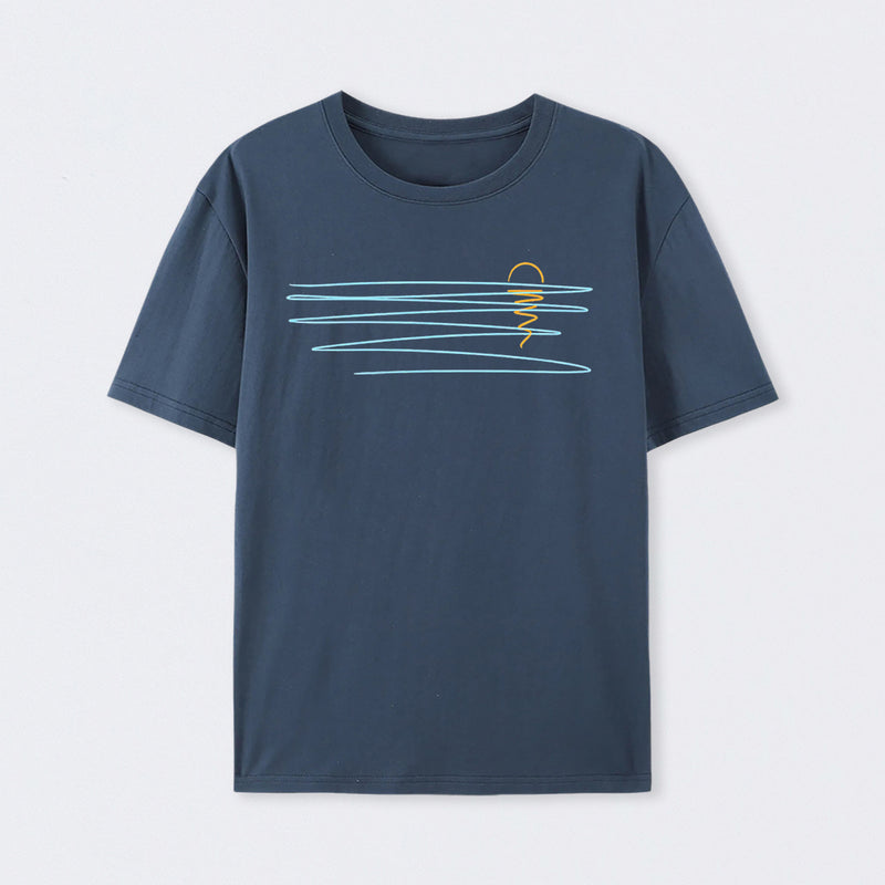 Minimal Sunset T-Shirt