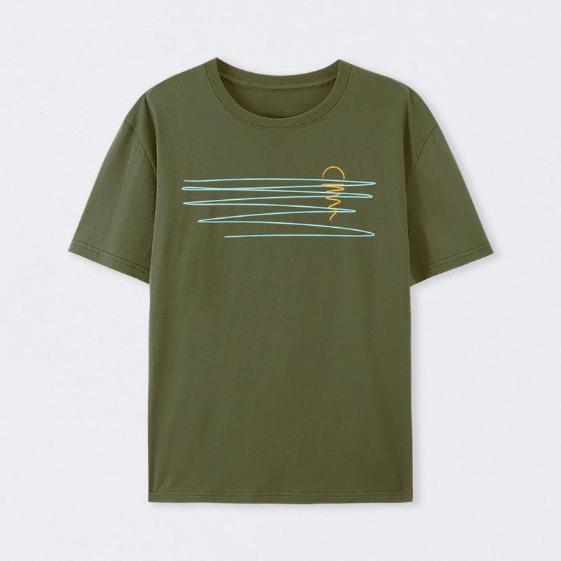 Minimal Sunset T-Shirt