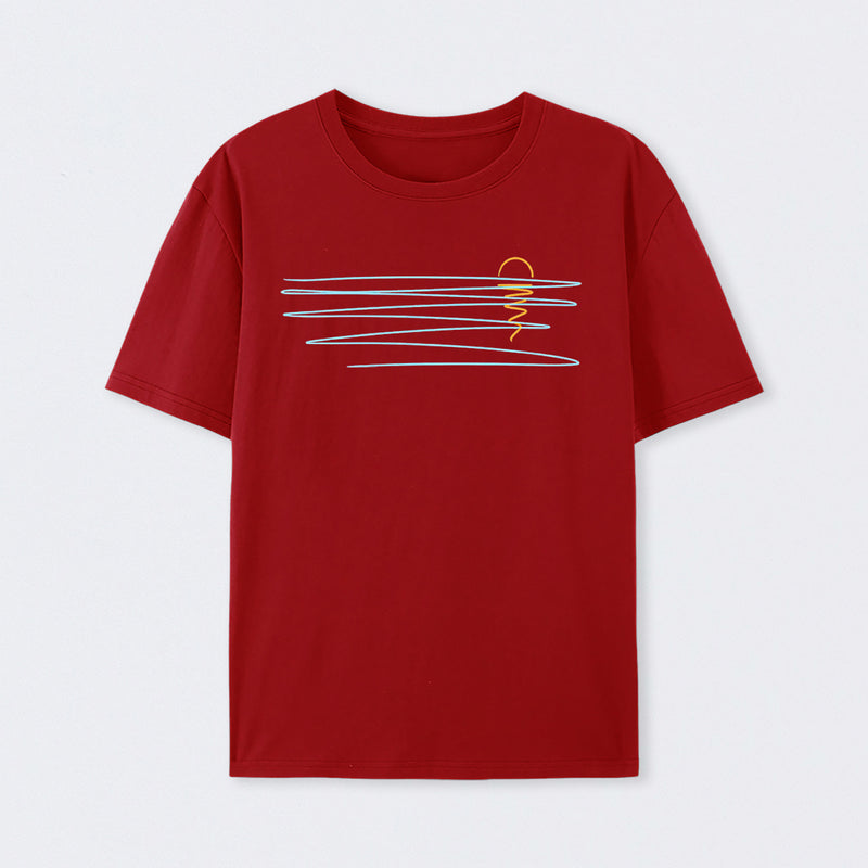 Minimal Sunset T-Shirt
