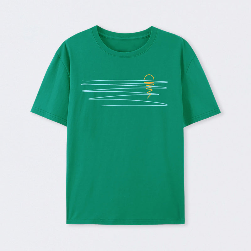 Minimal Sunset T-Shirt