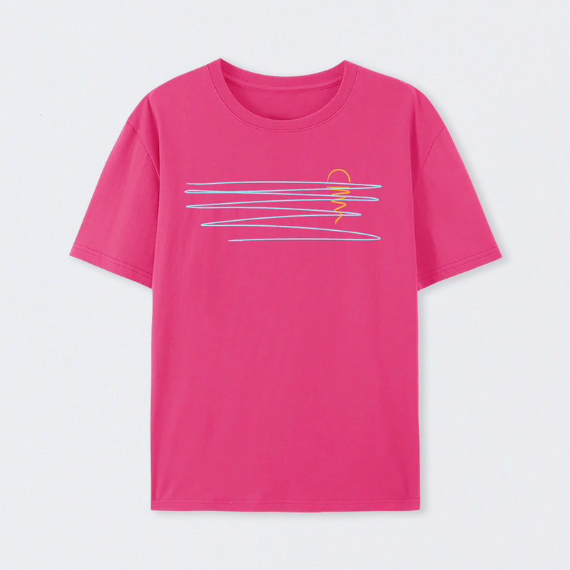 Minimal Sunset T-Shirt