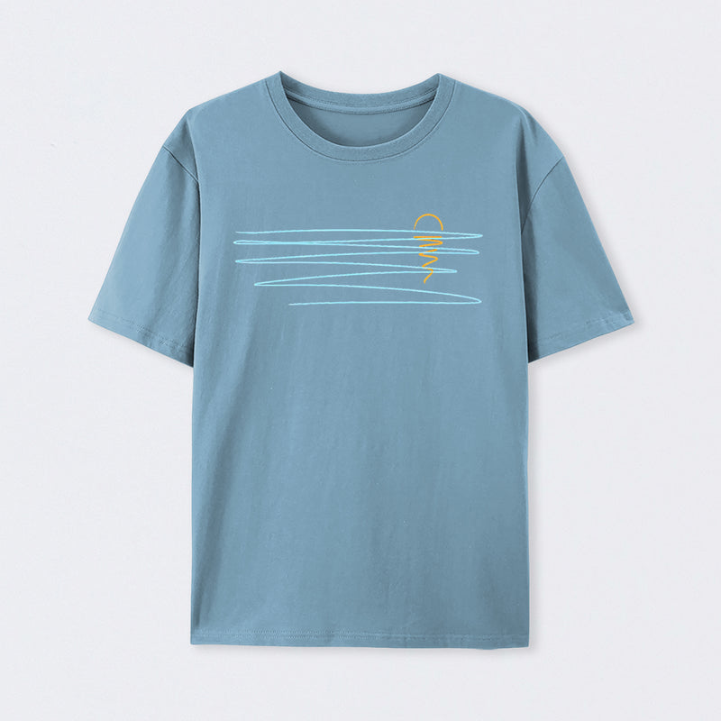 Minimal Sunset T-Shirt